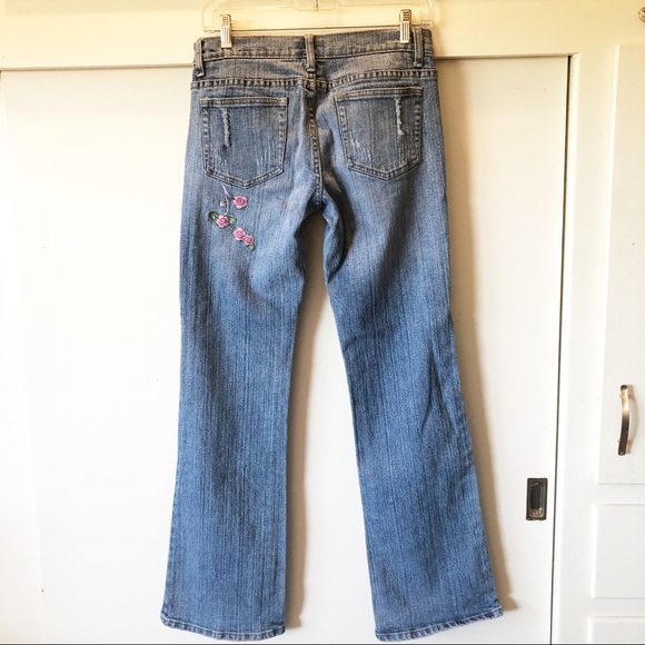Clash Embroidered low-rise flare jeans size 7 - Picture 8 of 8